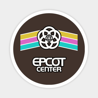 EPCOT Center Stripes Logo Shirt Magnet